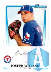 2011 Bowman Prospects Joseph Wieland #BP33 Texas Rangers